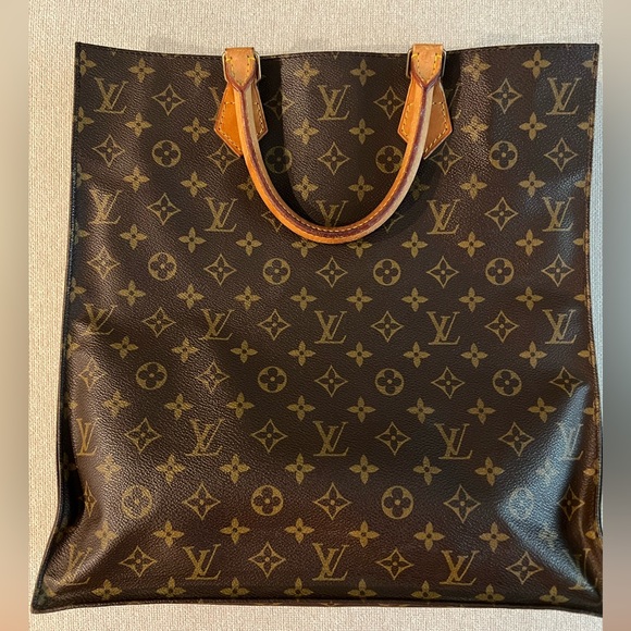 Authentic Louis Vuitton Sac Plat Shopper Tote Bag - Picture 2 of 9